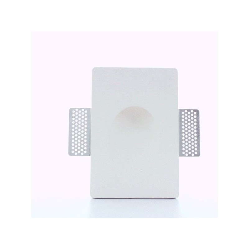 Spot LED encastré mural rond - 1W STAFF