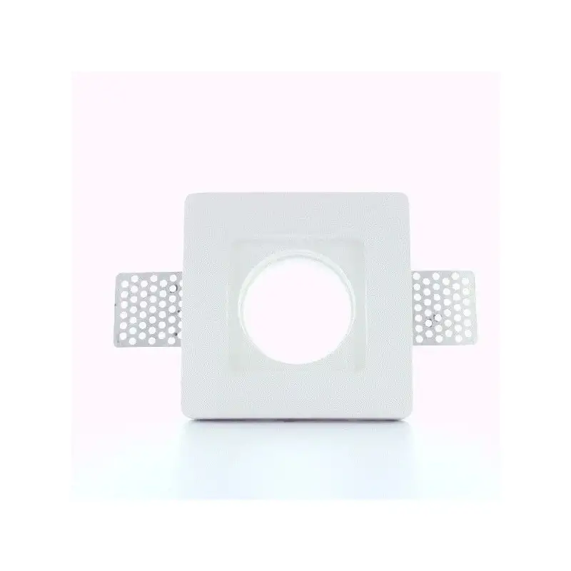 Spot encastrable en plâtre carré plat STAFF