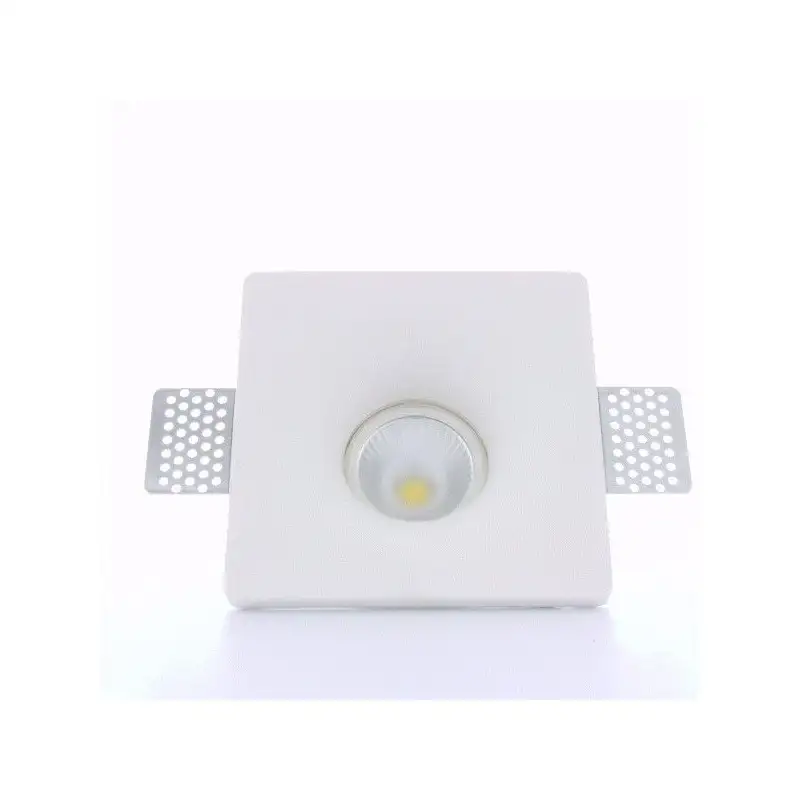 Spot encastrable en plâtre rond incurvé STAFF