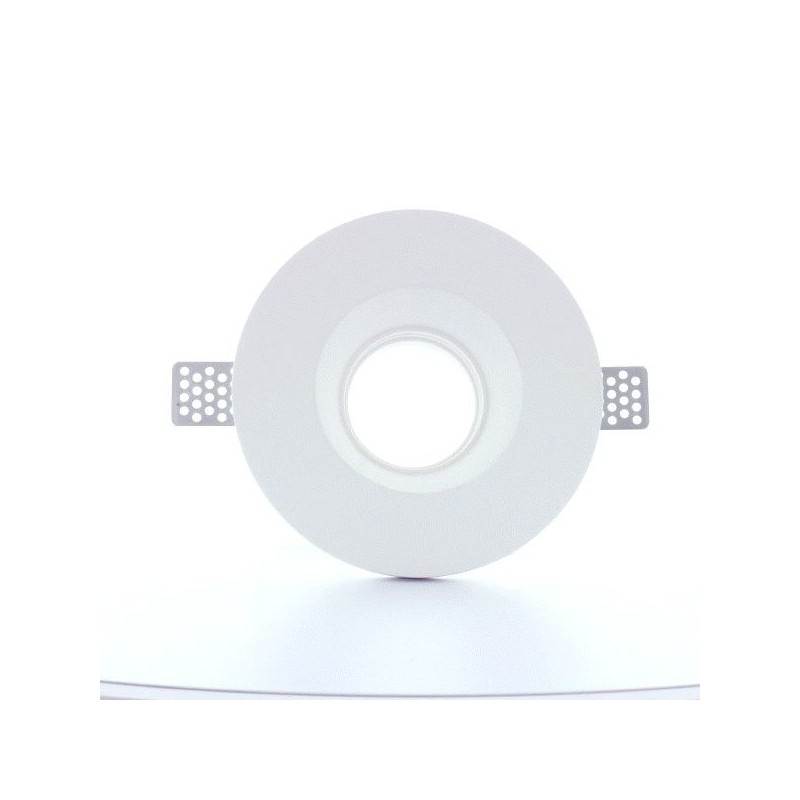 Spot encastrable en plâtre rond profond STAFF