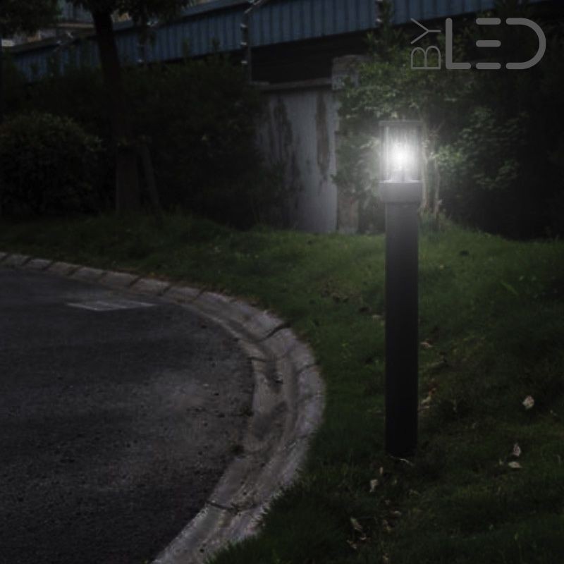 Borne de jardin E27 – Gris anthracite - 50 / 100 cm - Eclairage Jardin