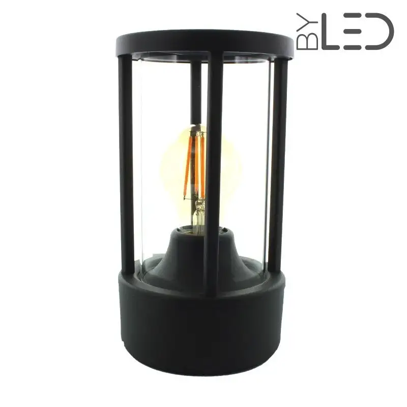 Applique d’extérieur détecteur de mouvement- Lanterne Murale Moderne - E27 LED