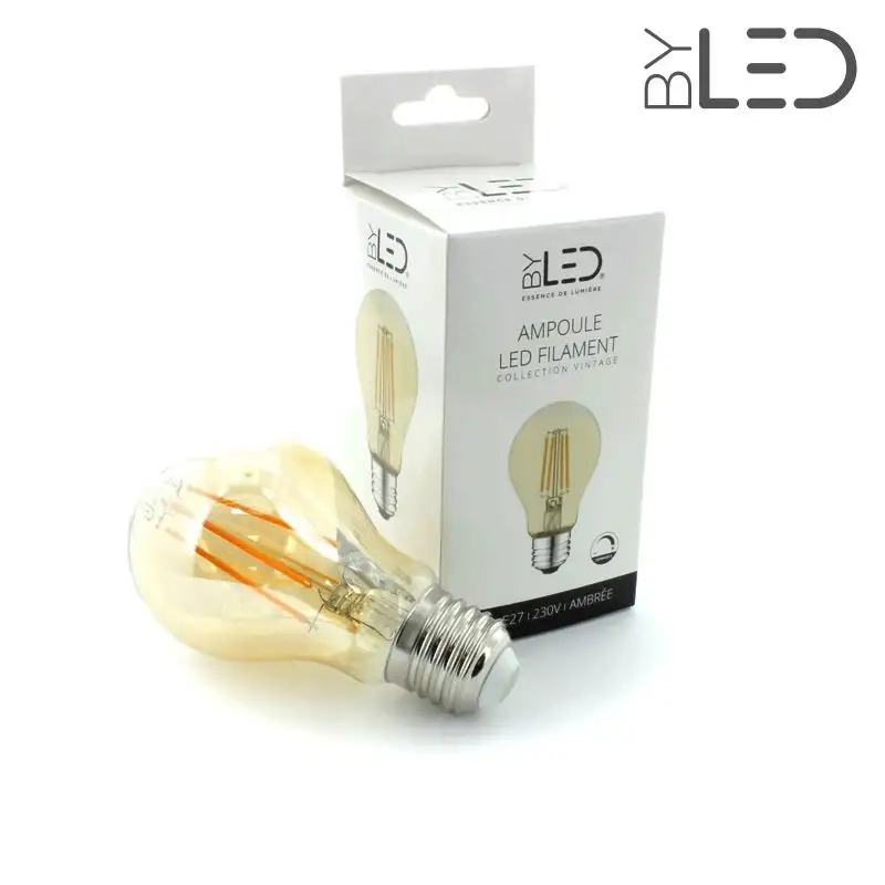 Ampoule LED à filament Bougie - Blanc Chaud - E14 – 4W - Dimmable