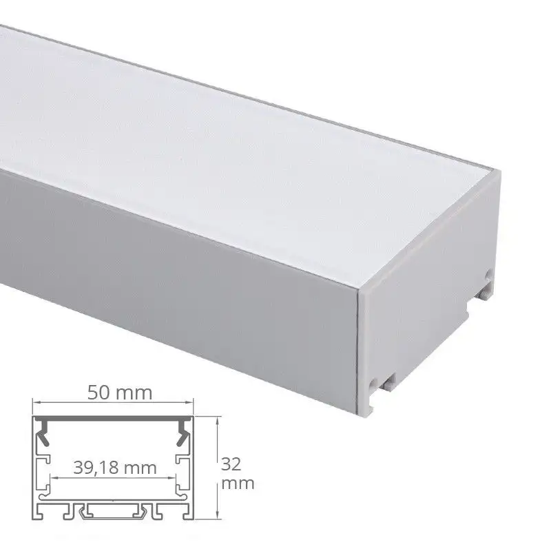 Profilé LED aluminium ruban LED large - CRAFT - C12 Profilé LED aluminium ruban LED large - CRAFT - C12