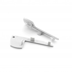 Embouts de finition pour profilé S01 Gris, Noir ou Blanc