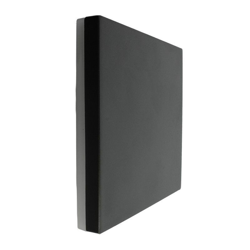 Applique murale carrée - Anthracite - IP54 - 10W - Blanc - PURES-C