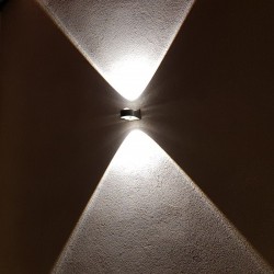 Applique murale up & down - Anthracite - IP54 - 2x5W - FLUSH