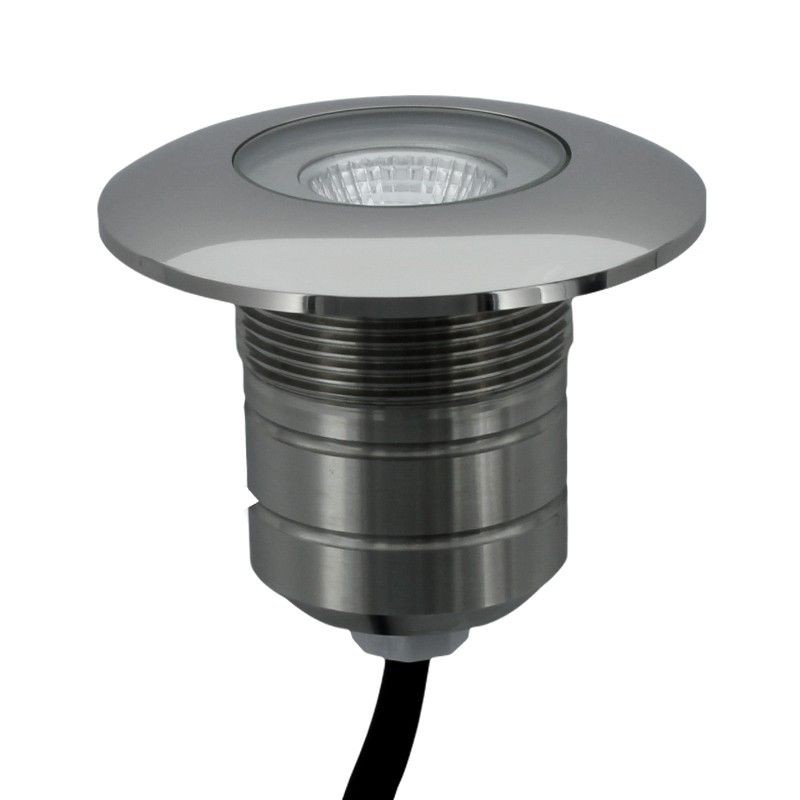 Projecteur piscine buse inox 100mm - RGB – 6W – 12VDC – IP68 – PWM