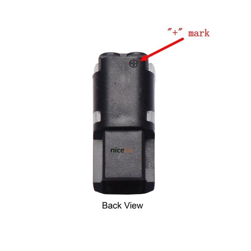 Fiche à sertir 2 pôles – La paire