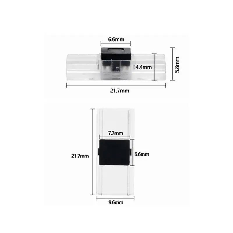 Jonction slim ruban LED Mono 8 mm
