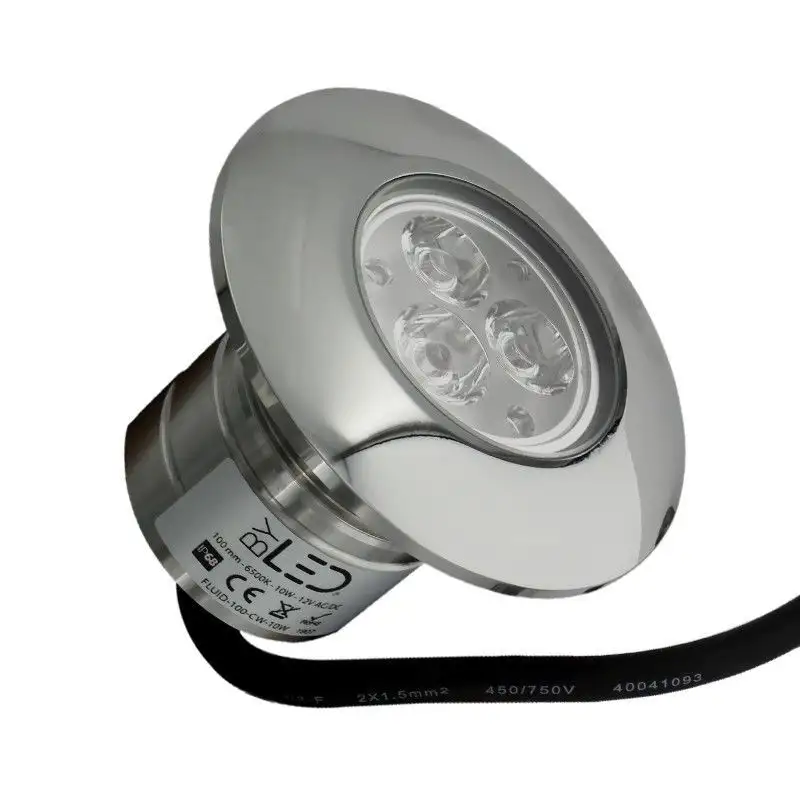 Projecteur piscine buse inox 100mm - RGB – 6W – 12VDC – IP68 – PWM