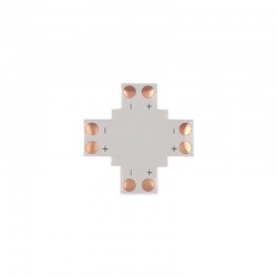 Connecteur en X à souder pour ruban LED