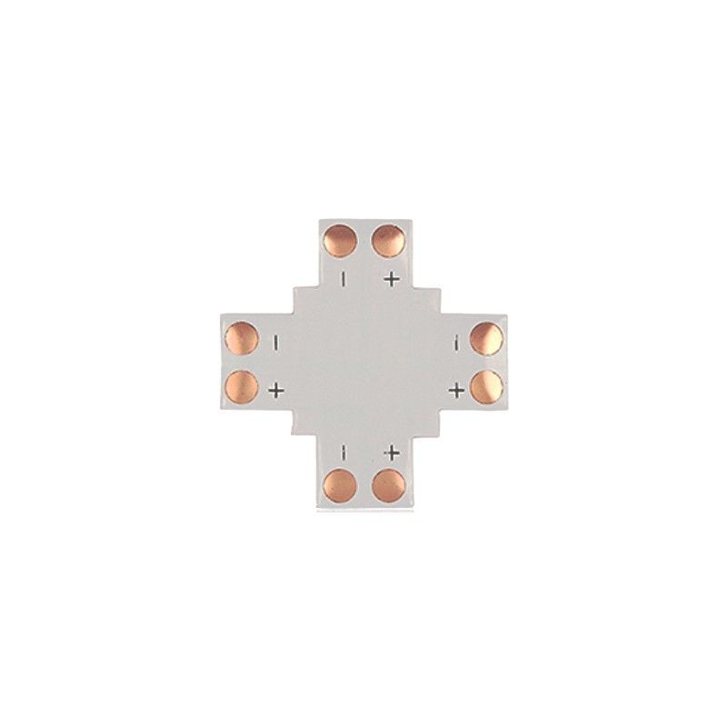 Connecteur en X à souder pour ruban LED