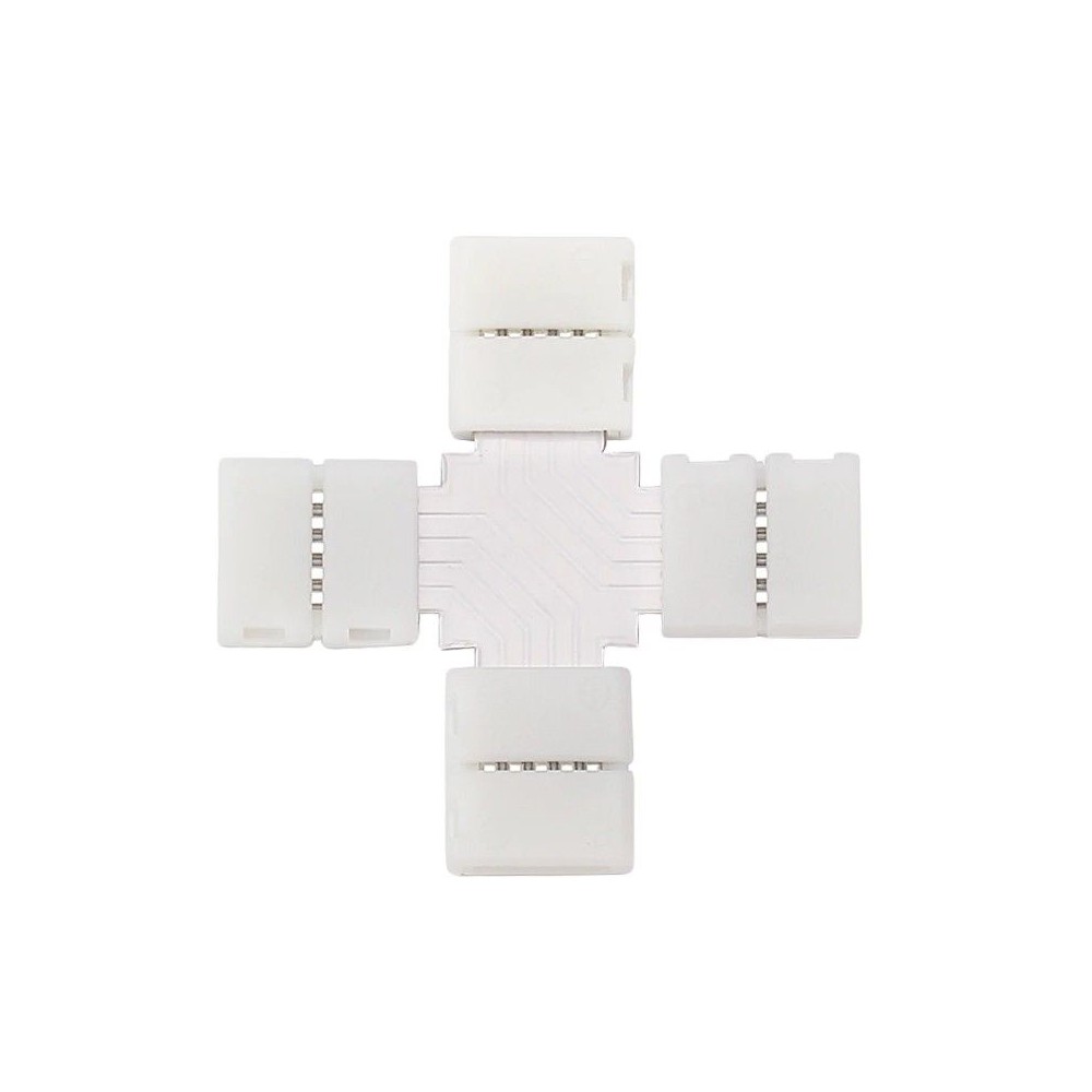 Connecteur en X à souder pour ruban LED