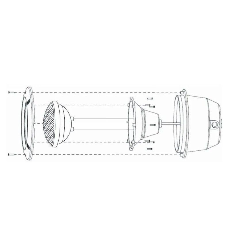 Niche PAR56 pour piscine liner