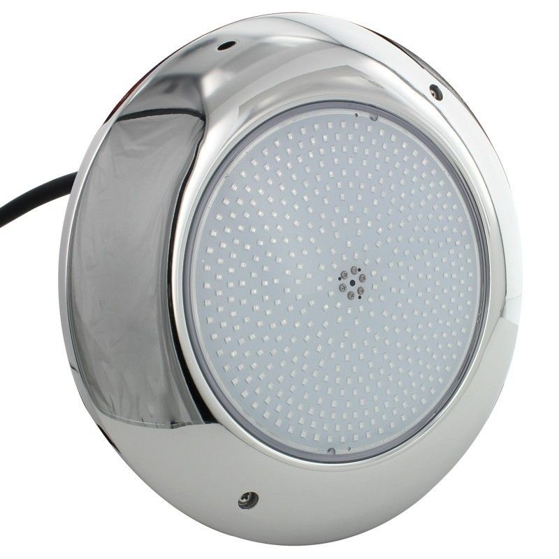 Projecteur piscine plat inox 260mm - RGB – 35W – 12VDC – IP68 – PWM
