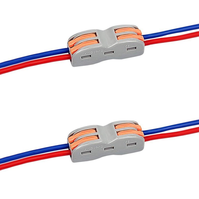 Jonction rapide à levier – 2 pôles