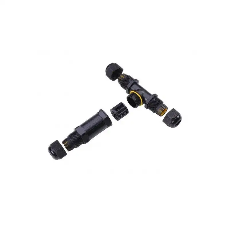 Connecteur de jonction étanche IP68 rapide et miniature - Axial