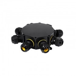 Boite de dérivation étanche à vis IP68 – 8 entrées - Axial