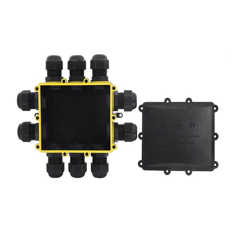 Boite de dérivation étanche IP68 – 6 entrées