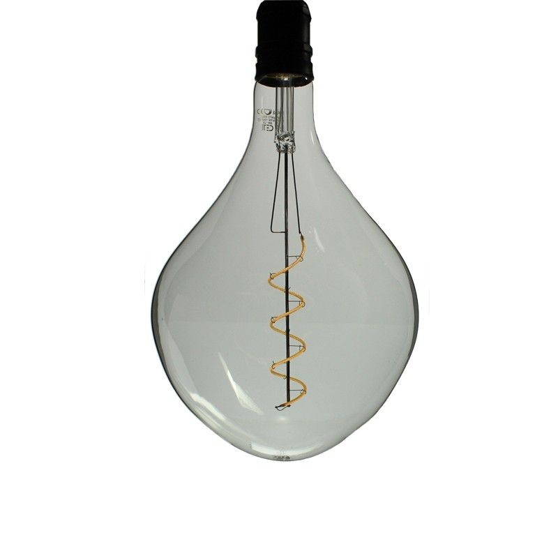 Ampoule LED filament Spirale cabot Smoky - E27 - 4W - 2700K - Dimmable - PS165