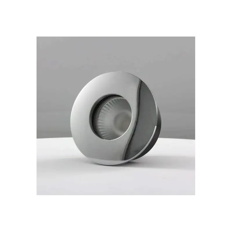 Spot encastrable collerette ronde convex SPLIT - Chrome