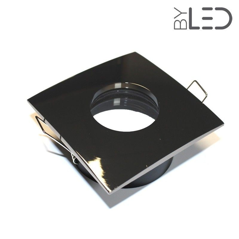 Spot encastrable collerette carrée convex SPLIT - Canon de fusil