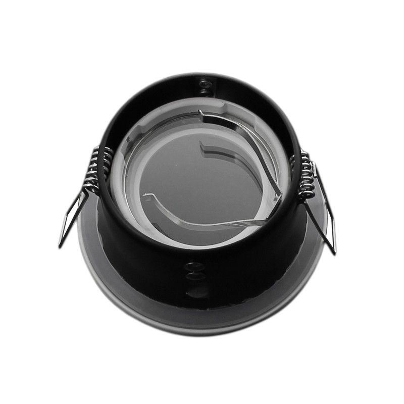 Spot encastrable IP65 – BBC – pour LED GU10 – rond – noir