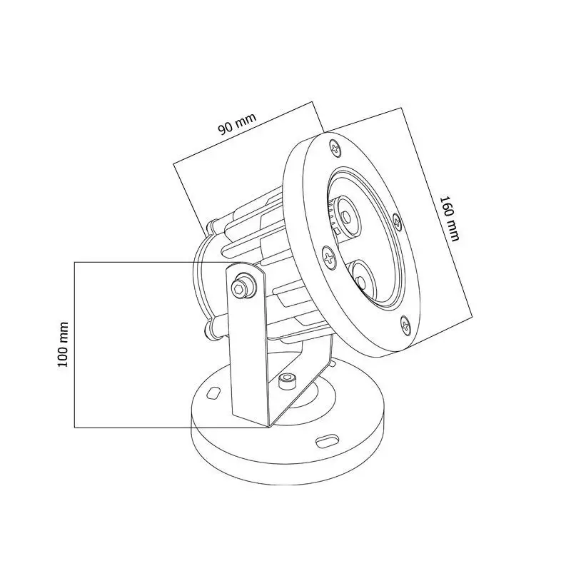 Spot LED à piquer 12W - Spike 12 - Blanc(s)