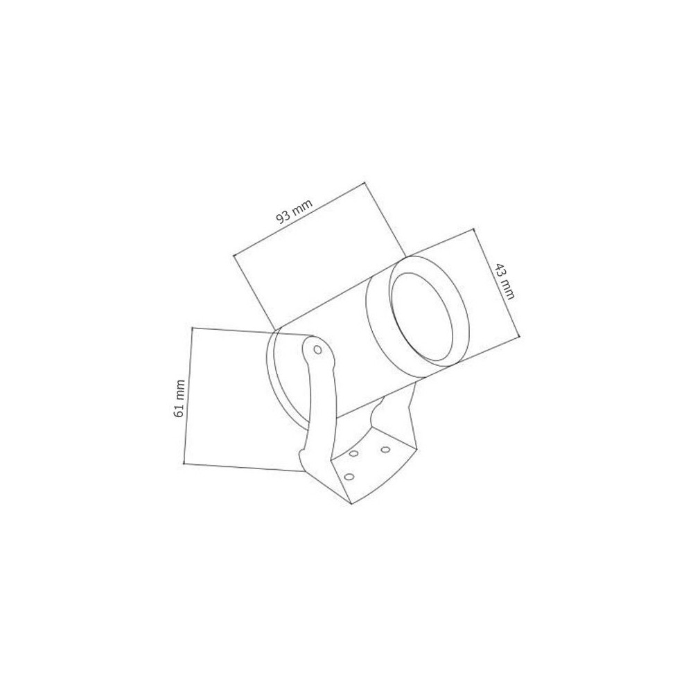 Spot LED à piquer 5 W - 230V - Spike 5 - Blanc(s)