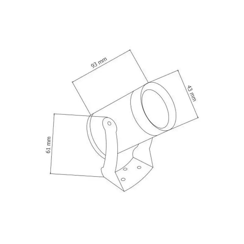 Spot LED à piquer 5W - 12V - Spike 5 - Blanc(s)