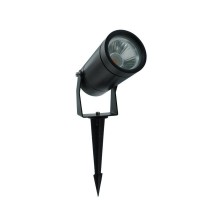 Spot LED à piquer - 10W - 12V ou 230V - Noir - SPIKE 10