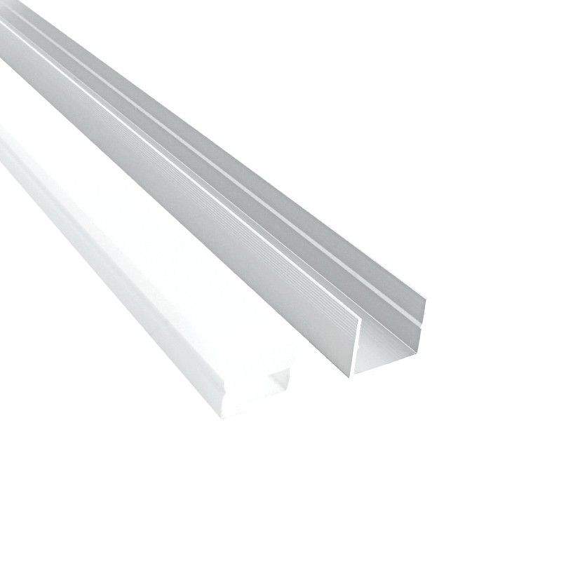 Profilé PVC d'angle IP68 étanche pour ruban LED - CRAFT - O04