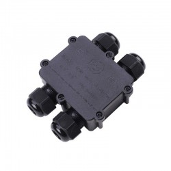 Boite de dérivation étanche à vis IP68 – 4 entrées - Axial