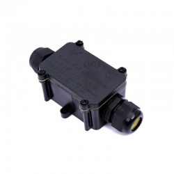 Boite de dérivation étanche à vis IP68 – 2 entrées - Axial