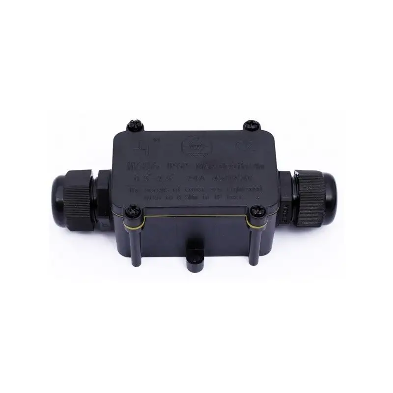 Boîte de connexion étanche à 3 entrées IP68 - Axial