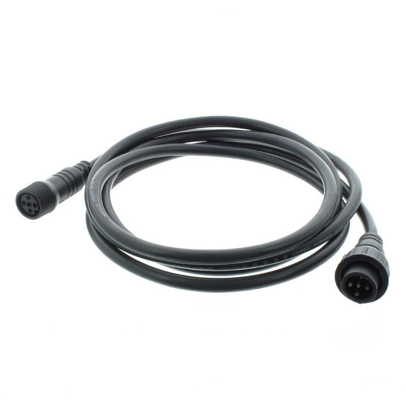 Rallonge étanche IP67 pour spot RGB+W - 1, 2 ou 5m
