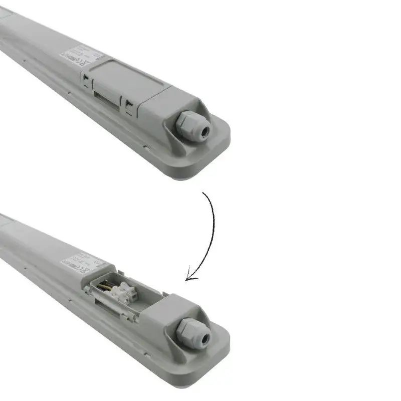 Réglette LED industrielle étanche 48W - IP65 Réglette LED industrielle étanche 48W - IP65