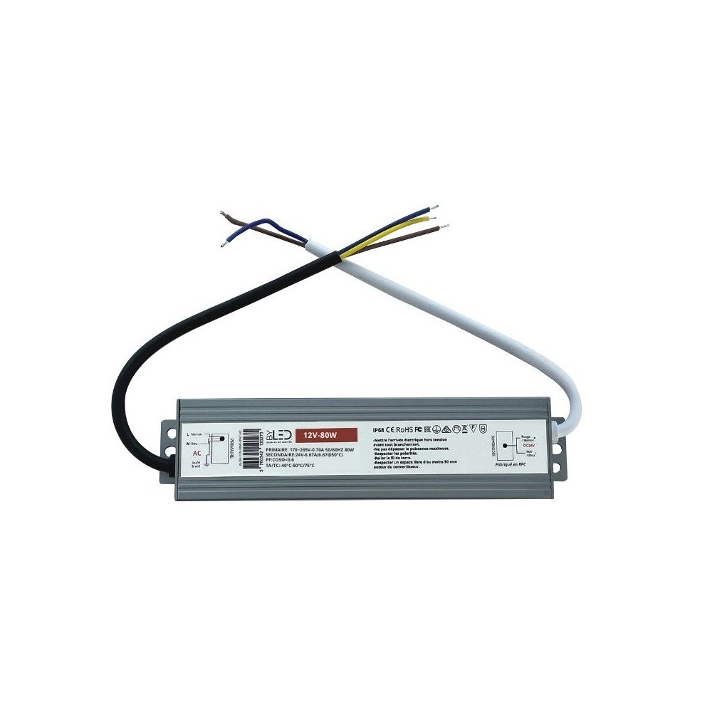 Alimentation 12V compacte - de 24 W à 400 W - IP67