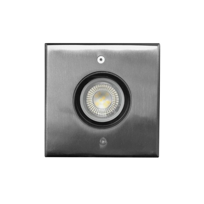 Encastré de sol carré TERRA – 230V – GU10