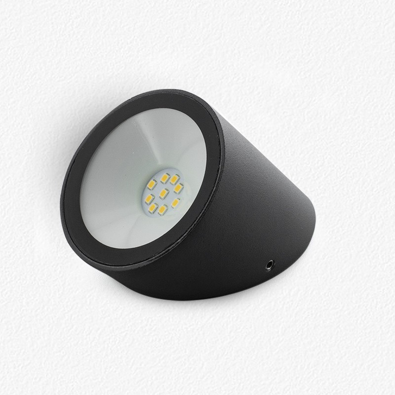 Applique mur et plafond oblique étanche 3W - Anthracite  - OBLIC