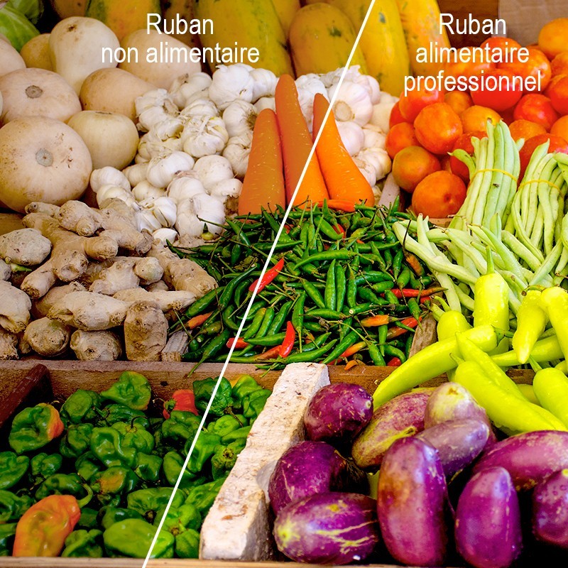 Bandeau LED économique adapté pour les magasins et rayons de type fruits et légumes primeurs