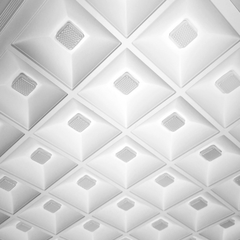 Dalle LED 600 x 600 - Multi LED - 40W– Blanc pur - 230V - Matrx