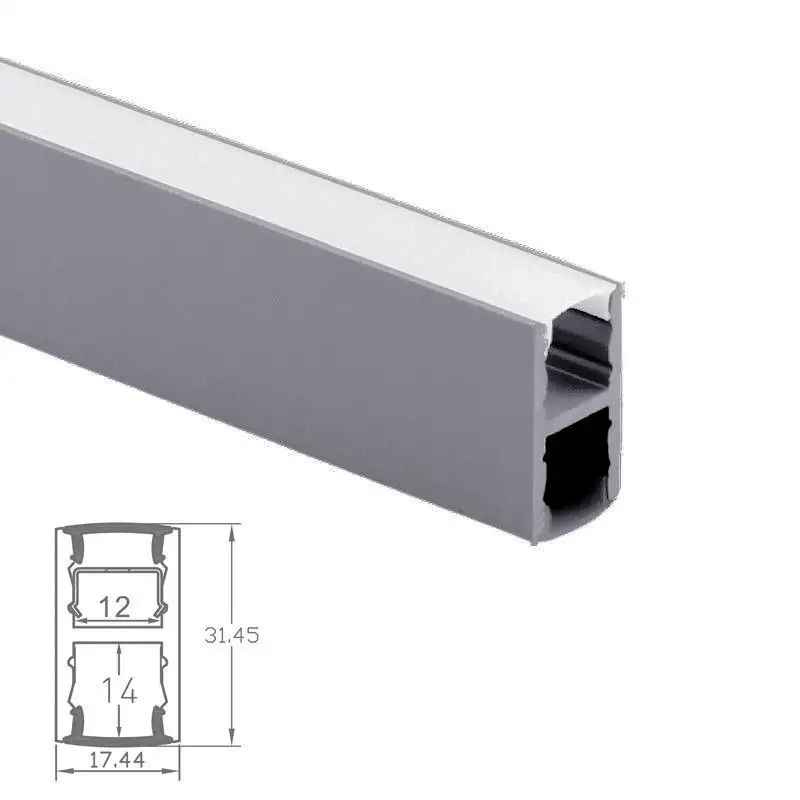 Profilé LED aluminium suspension up & down – CRAFT – U01 - Diffuseur givré