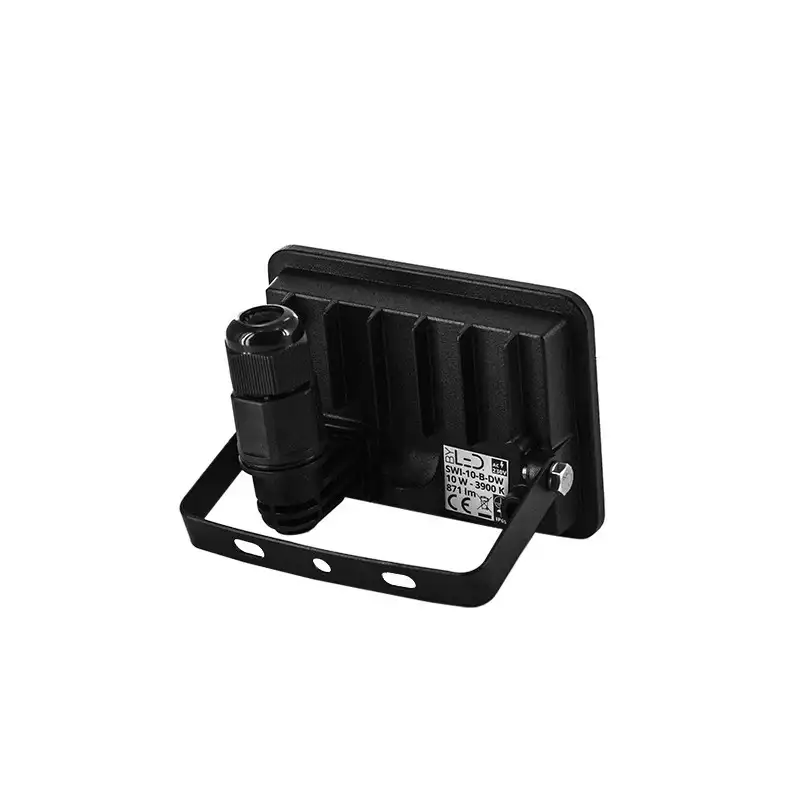 Projecteur LED ultra plat 10W - Noir - 230V - Swift Projecteur LED ultra plat 10W - Noir - 230V - Swift