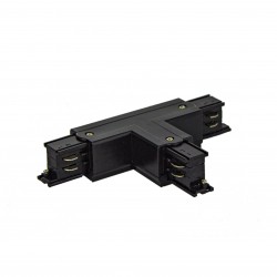 Jonction en T pour rail noir