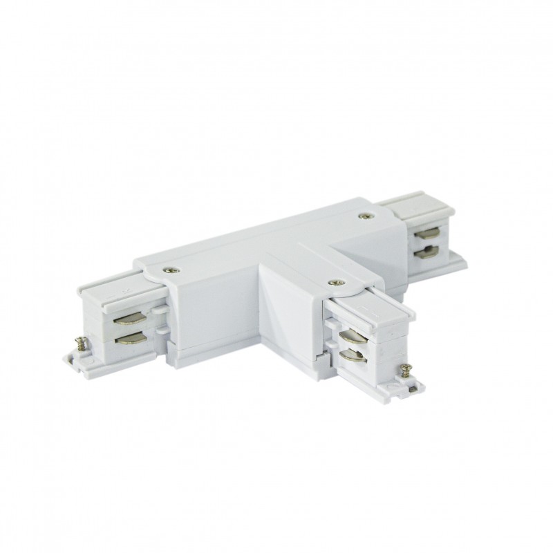 Jonction en T pour rail blanc