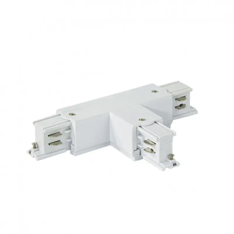 Jonction en T pour rail blanc