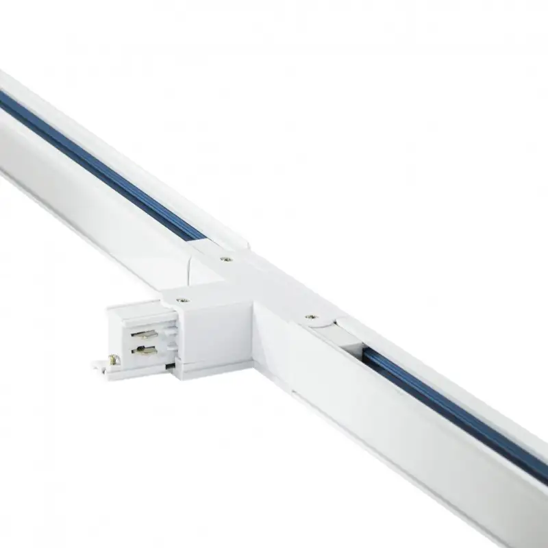 Jonction en T pour rail blanc