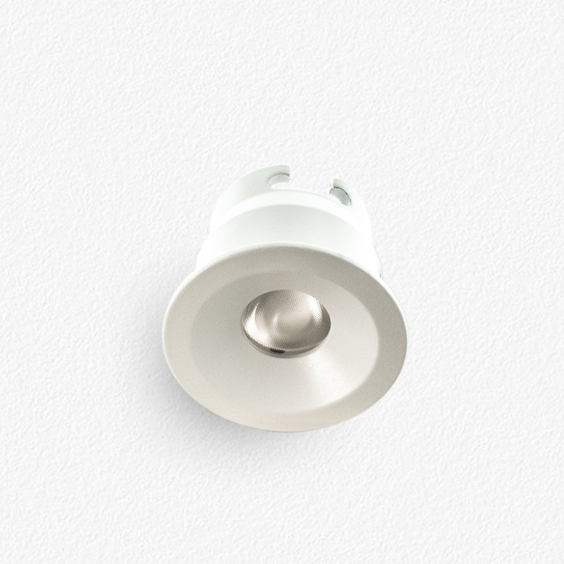 Mini spot LED encastrable - Blanc - 3W - 40° - PEWEE
